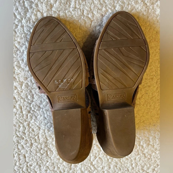 Carlos by Carlos Santana Miranda ankle boot, mauve. Suede. Size 7.5 - Picture 4 of 9